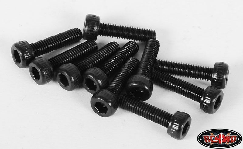RC4WD Steel Socket Head Cap Screws M3 x 12mm (10) Z-S0743