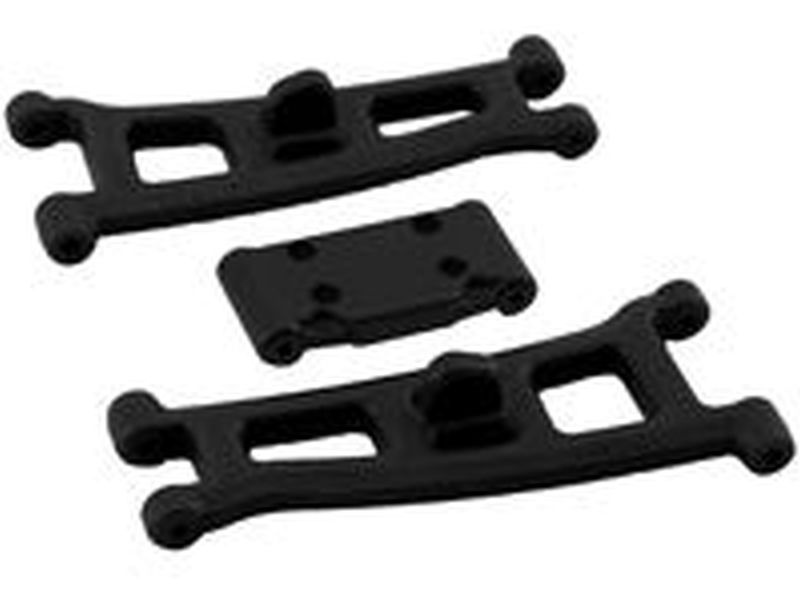 RPM A-Arms + Bulkhead schwarz GT2, SC10.3 70762