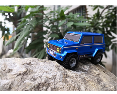 Amewi Karosserie AM24 Mini-J blau metallic 1:24 24028