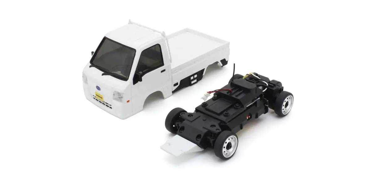 Kyosho First Mini-Z 1:28 Subaru Sambar WHITE 66607A