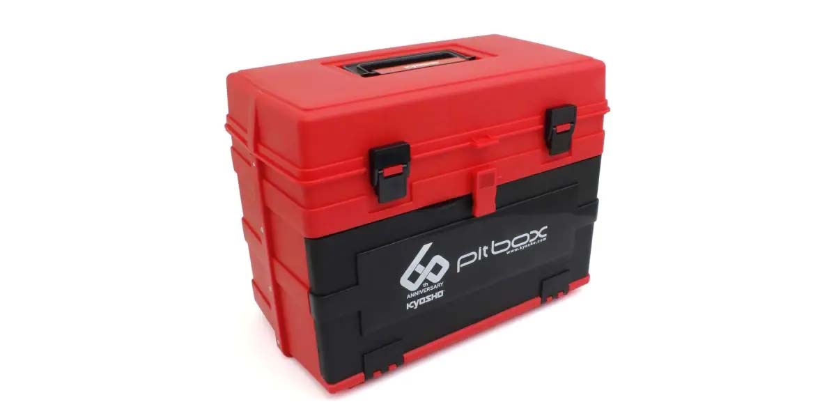 Kyosho Werkzeugkasten Pitbox 420x240x330mm - 60th Anniversary Ltd 80461R2
