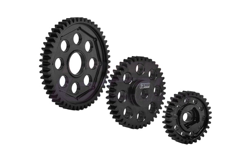 GPM Carbon-Stahl Getriebezahnräder-Set schwarz  1/4 PROMOTO-MX MOTORCYCLE RTR FXR-LOS06000/6 MX1200SBK
