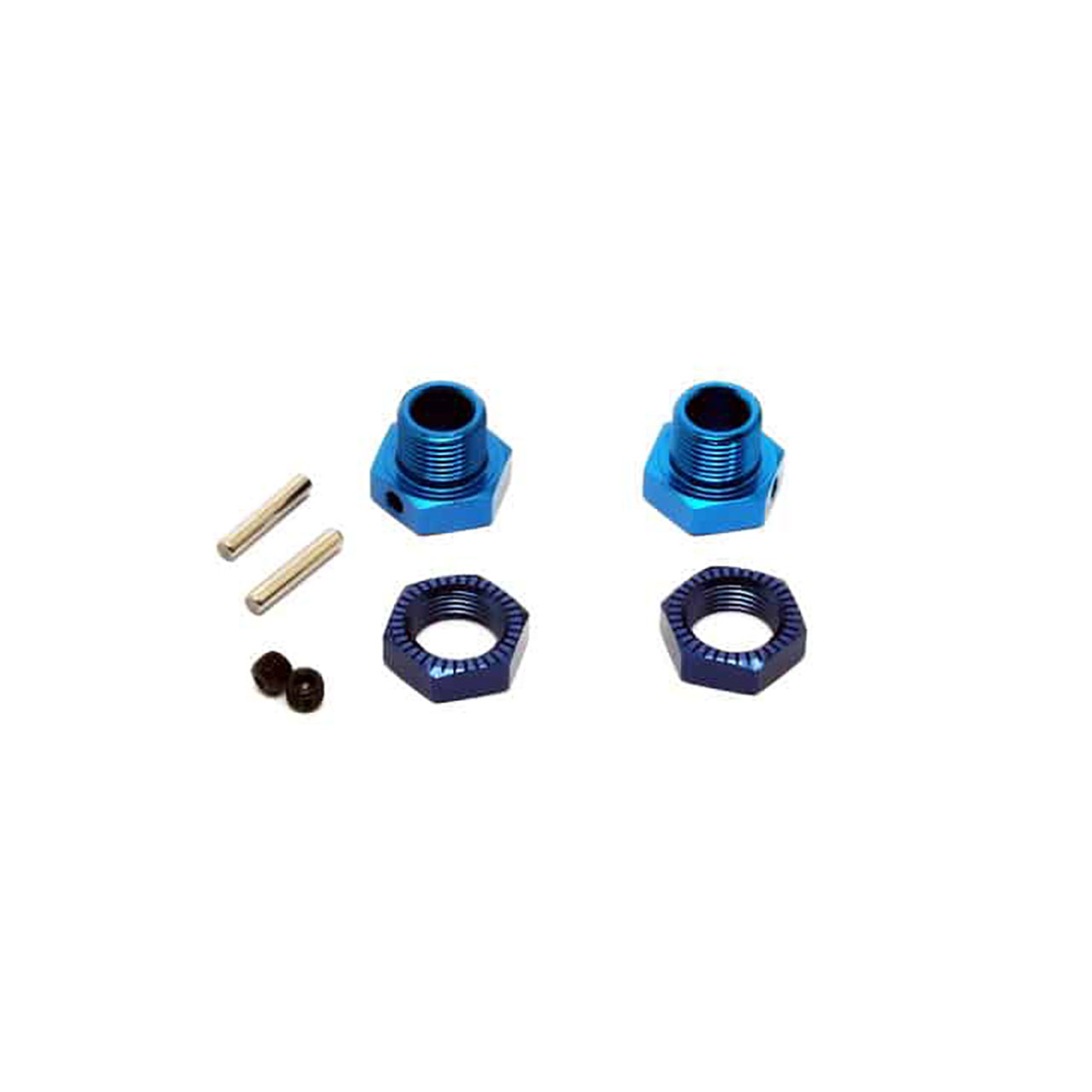 Hobao ALUM 17MM WHEEL HEX  HUBS-SHORT HOP-0136N