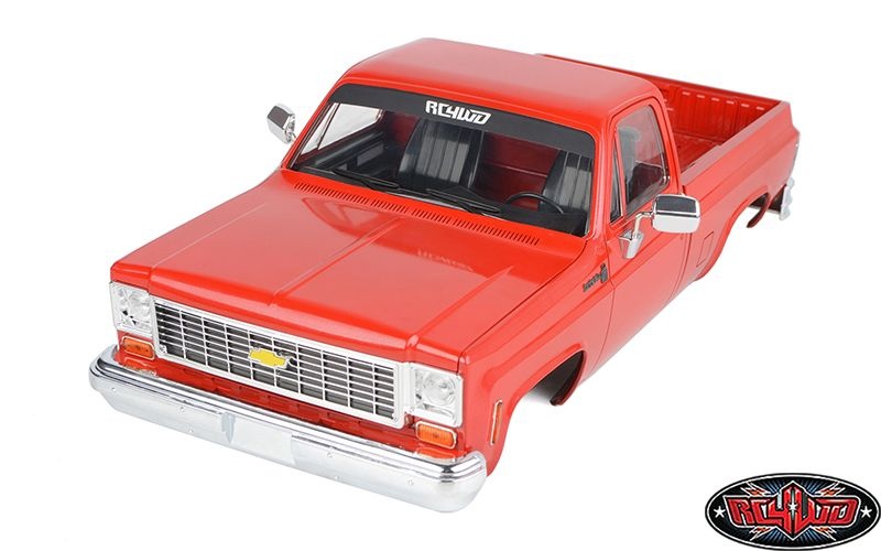 RC4WD Chevrolet K10 Scottsdale Hard Body Complete Set (Red) Z-B0276