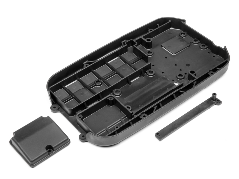 Maverick CHASSIS TUB W/RECIEVER BOX LID &amp; WIRE COVER MV29026 - Abbildung 1