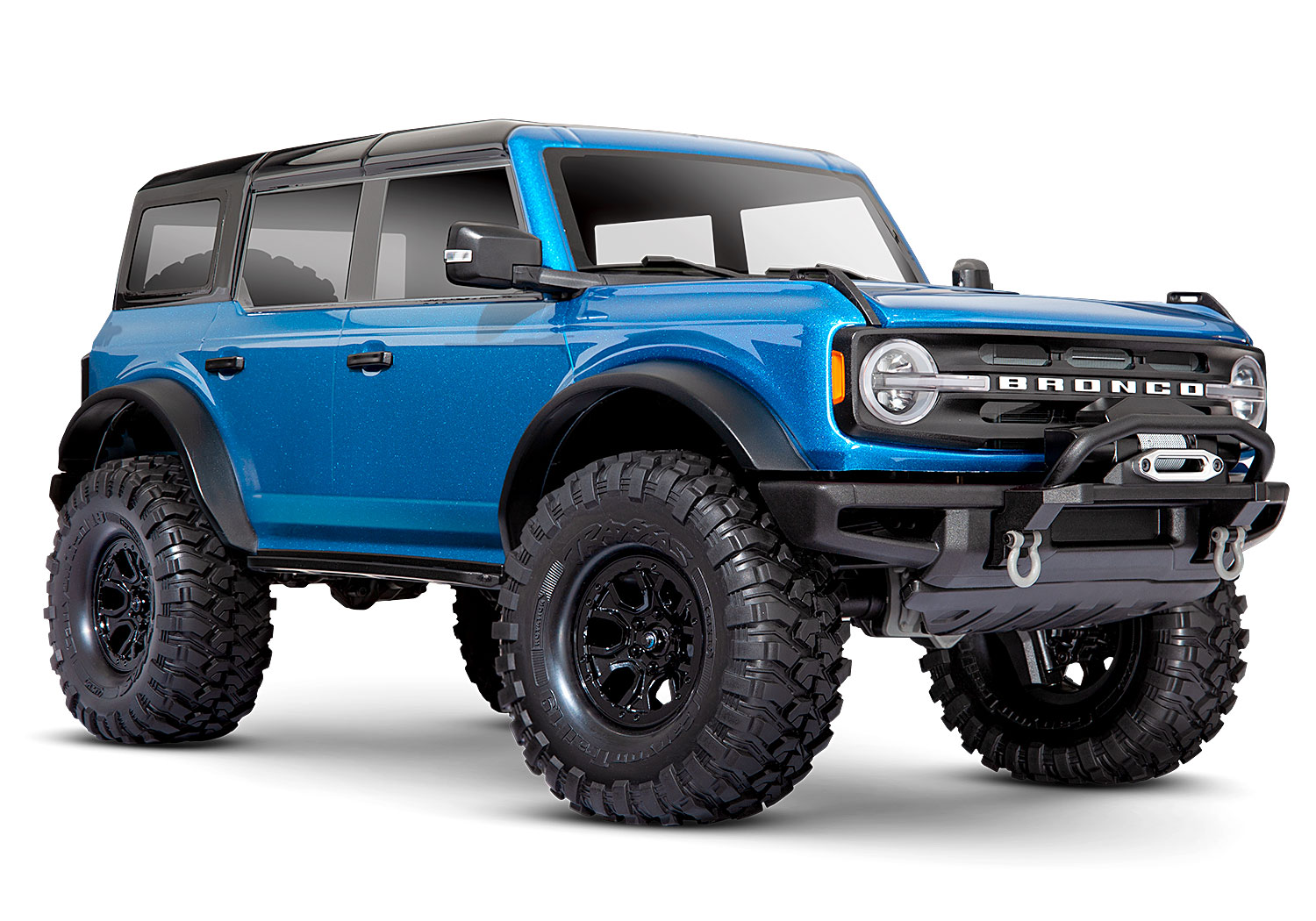Traxxas TRX-4 2021 Ford Bronco Blau ohne Akku, ohne Lader 92076-4