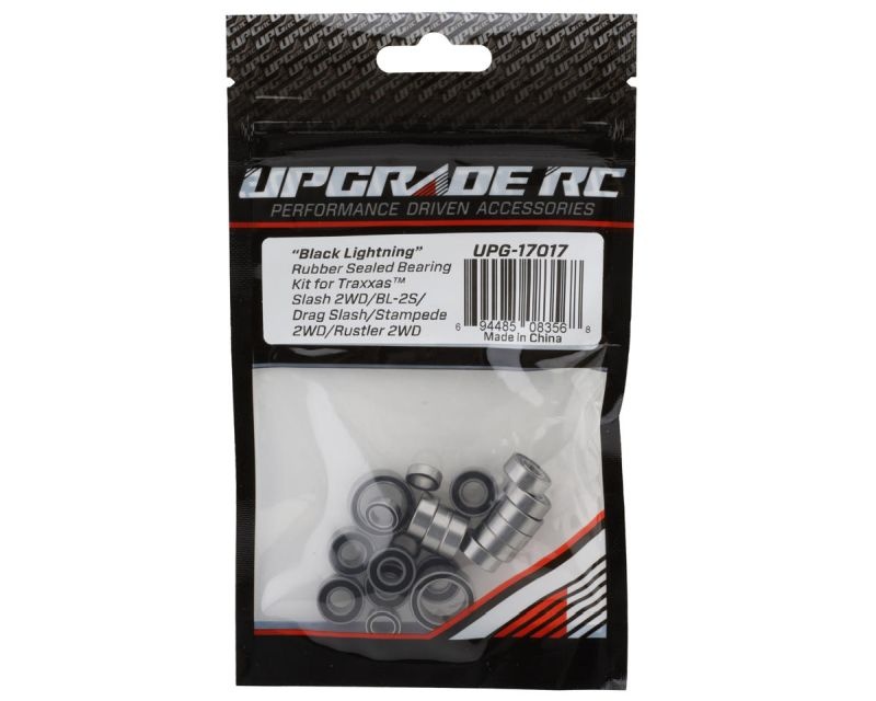 Upgrade RC Black Lightning Kugellager Set mit Gummidichtung  für Traxxas 2WD BL-2S Sl UPG-17017