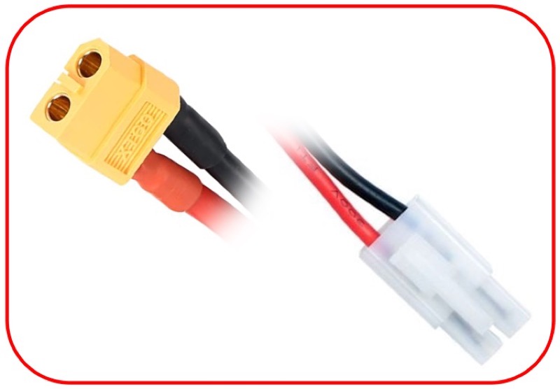 Absima Ladekabel XT60 passend für Tamiya 15cm 3040055