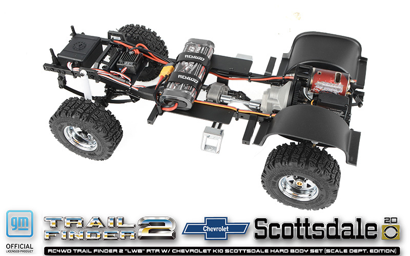 RC4WD Trail Finder 2 LWB RTR mit Chevrolet K10 Scottsdale HardBody RC4WD (Scale Dept. Edition) - Abbildung 5