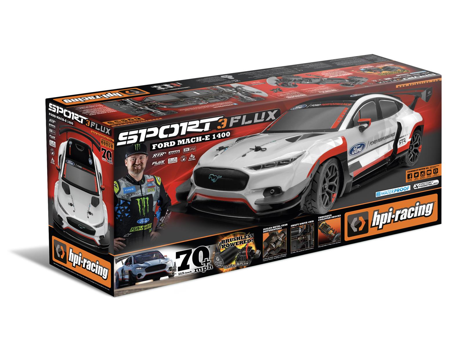 HPI Sport 3 Flux Ford Mustang Mach-e 1400 160375 - Abbildung 6