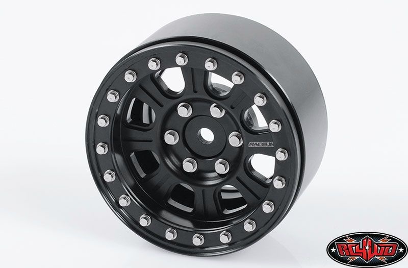 RC4WD Raceline Monster 1.9 Beadlock Wheels (All Black) Z-W0185
