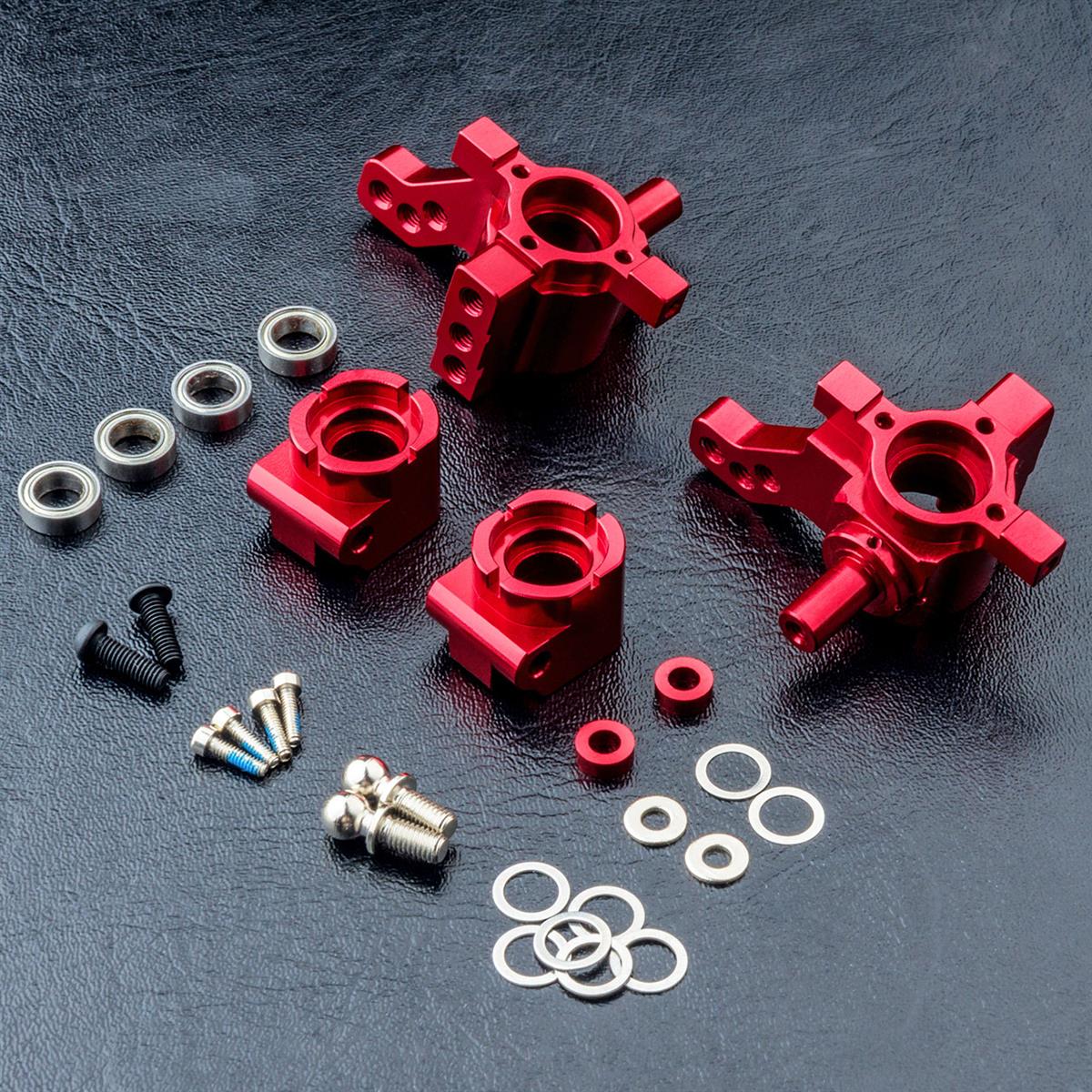 MST MB Alum. Rear upright set (red) 210620R