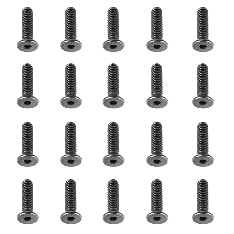 LC Racing Sechskant Senkkopfschraube M2.6x10mm 20 Stück LCSK45