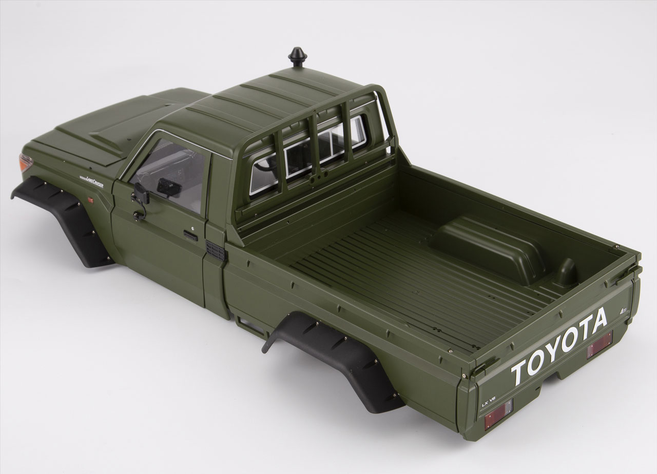 Killerbody Toyota Land Cruiser 70 Bausatz Military Grün lackiert für TR KB48733