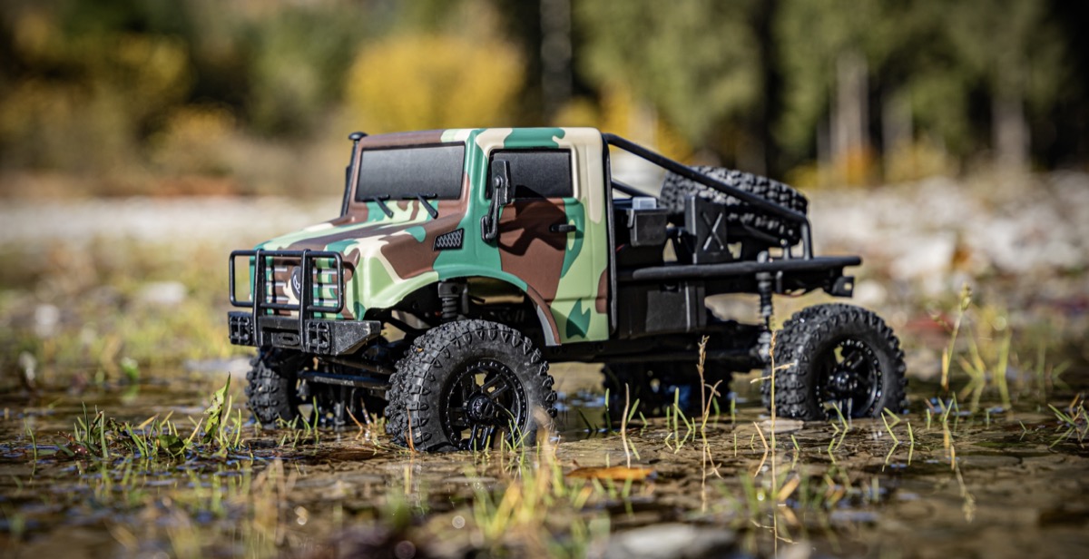 Absima 1:18 RC Mini PRO EVO Crawler "Trail Hunter V2" camouflage 4WD RTR 18030V2