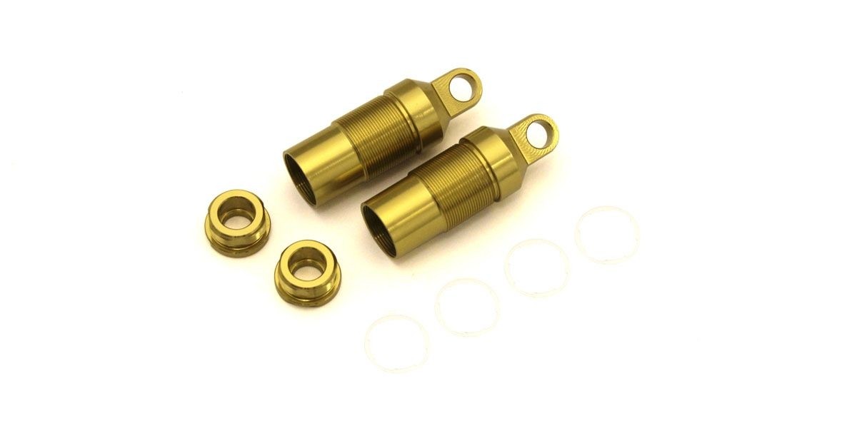 Kyosho Dämpfergehäuse, Vorn, Turbo Optima (2) Gold OTW128-01