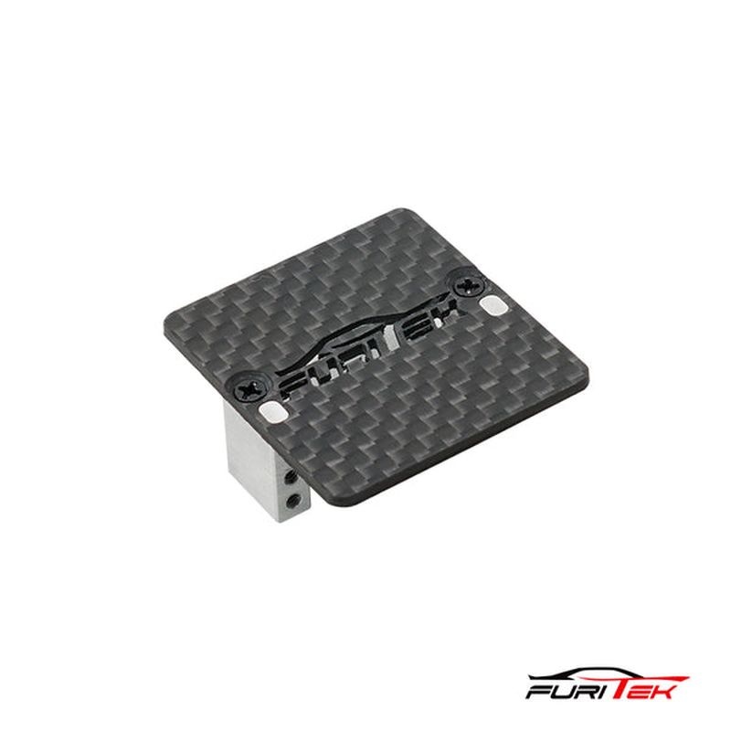 FURITEK Servo-Halter / Radioplatte Carbon für 1/18 Typhon Mojave Granite Grom FUR-2582