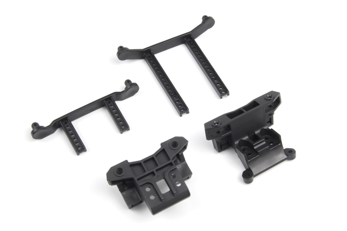 Blackzon Dämpferbrücke mit Karohalter vorne & hinten 548004