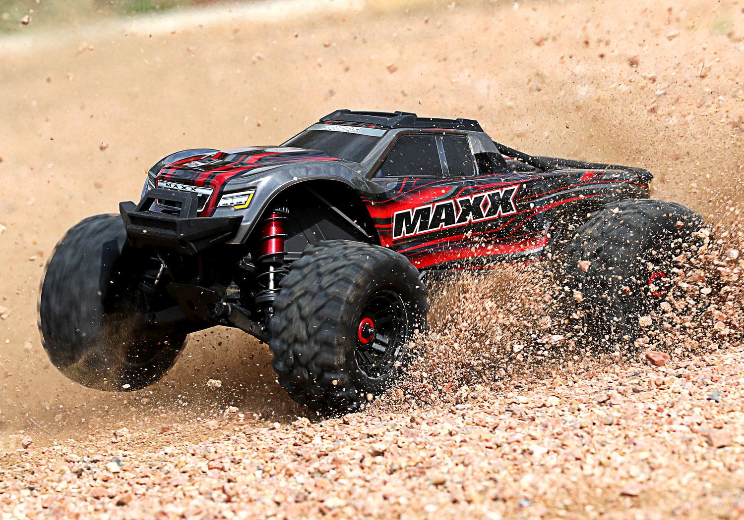 Traxxas Wide MAXX 4x4 Rot RTR VXL-4S Brushless Monstertruck ohne Akku/Lader 89086-4 - Abbildung 4