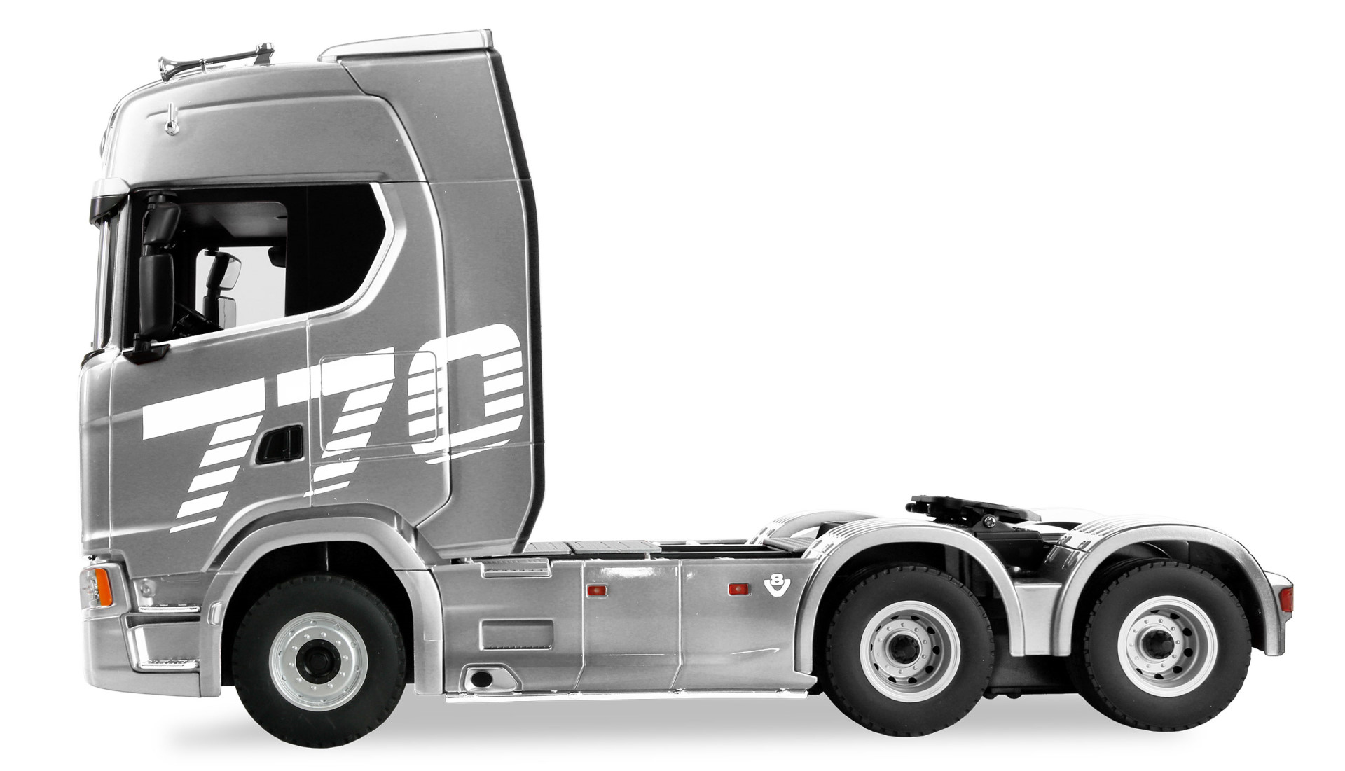 Amewi Scania 770 S LKW Zugmaschine 6x4 1:18 RTR silber 22762 - Abbildung 2