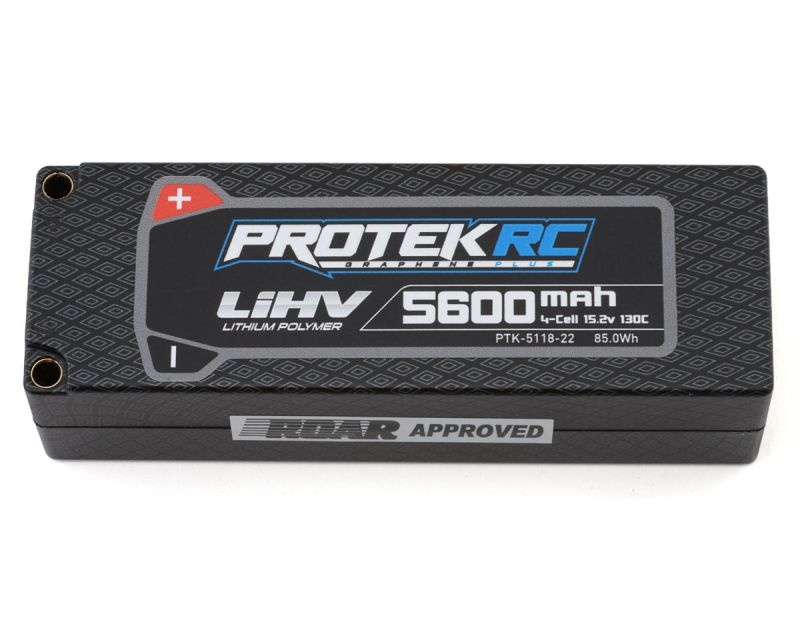 ProTek RC 4S 130C Low IR Silicon Graphene HV LCG LiPo Batterie (15.2V, 5600mAh, 138x47x38.2mm, 454g)