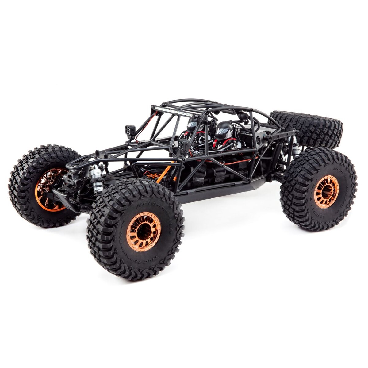 Losi Lasernut U4 1/10 4WD Rock Racer RTR Schwarz LOS03028T2