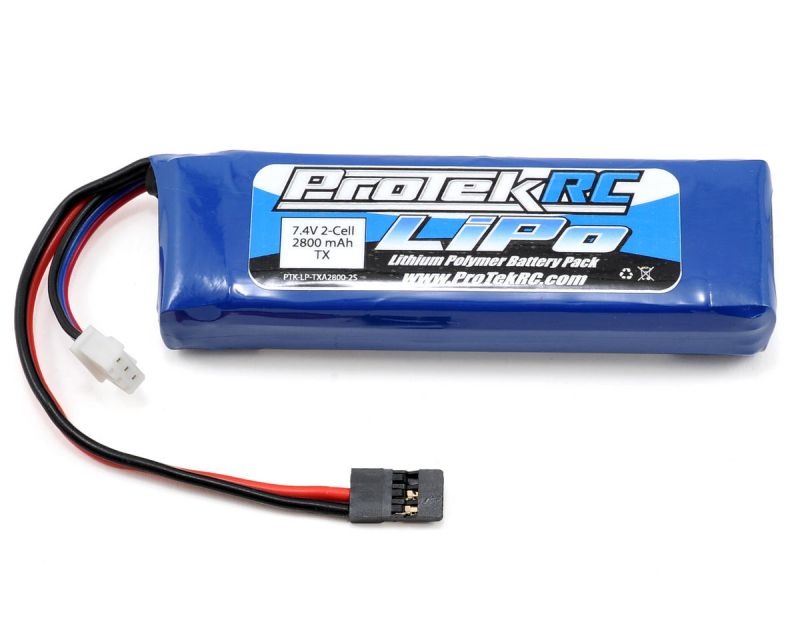 ProTek RC LiPo Sender Batterie (MT-4, MT-4S, M11X, M12, M12S) (7.4V/2800mAh)