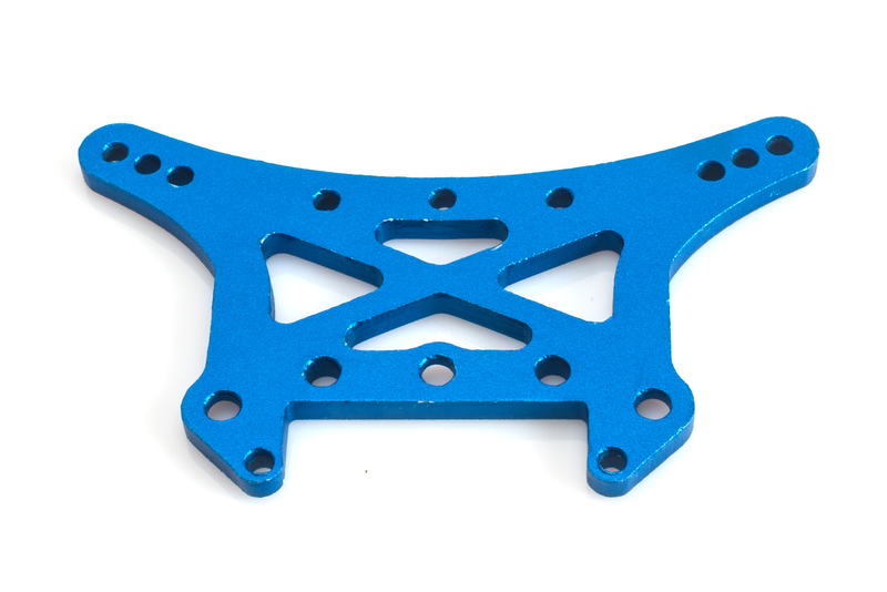 LRP Dämpferbrücke Alu Blau vorne - Rebel TX 133148 - Abbildung 1