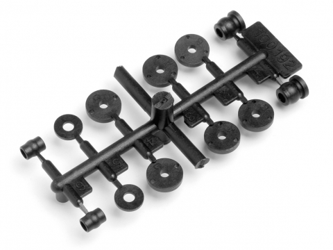 HPI Dämpfer Kolbenplatten und Kugelsatz Set 100328