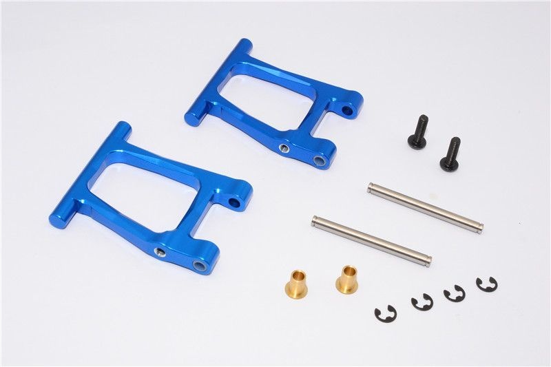 GPM Alu Querlenker unten hinten blau Tamiya TT01