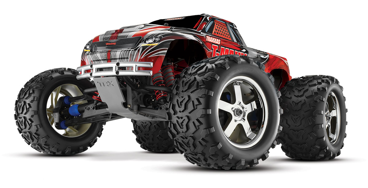 Traxxas T-Maxx RTR 3.3R 2.4GHz Rot + TSM 49077-3 - Abbildung 3