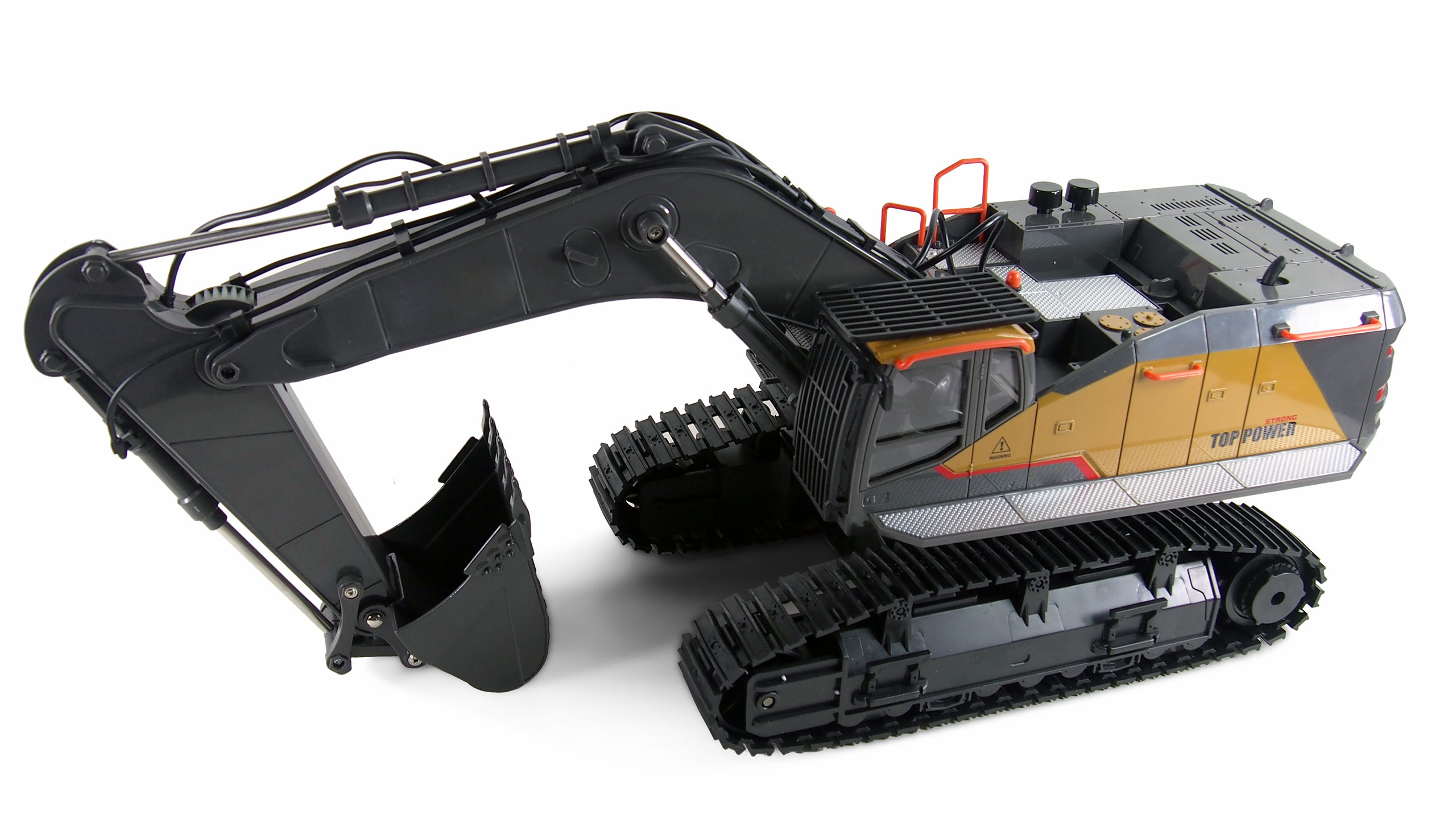 Amewi ACV730 Raupenbagger 1:14 RTR anthrazit/gelb 22431