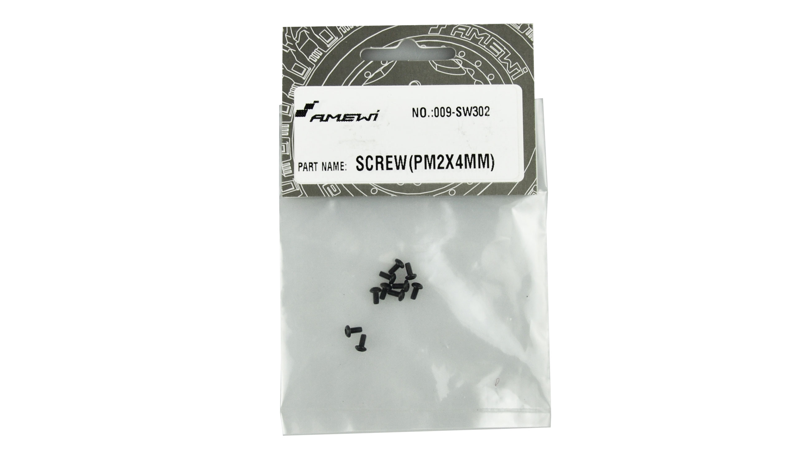 Amewi SCREW(PM2X4MM) 10pcs EVO-X 6000 SW302 SW302