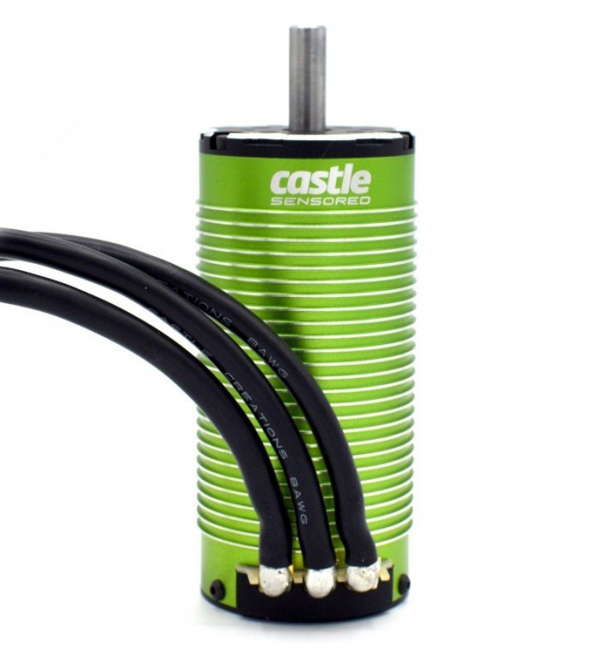 Castle Brushless Motor Sensored 4-Pole 1721-2400KV 060-0091-00