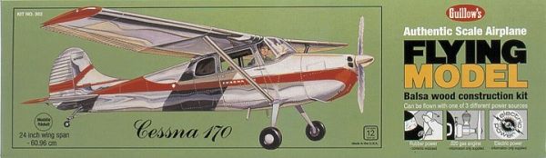 Guillow Cessna 170 Balsabausatz 302