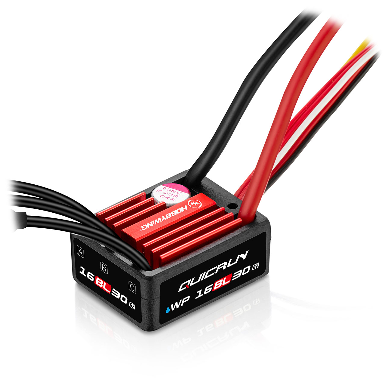 Hobbywing QuicRun WP16BL30 G2 Brushless Regler 30A 2-3s für 1:16 30110001
