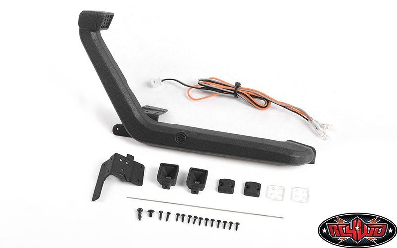 RC4WD Snorkel w/ Flood Lights, LED Kit and Antenna for Axial 1/10 VVV-C1074