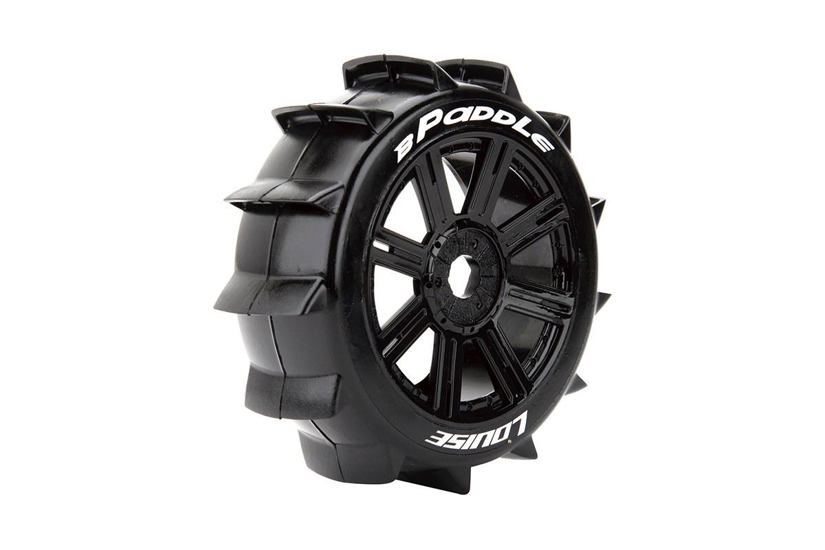 Louise Reifen mit Felgen B-PADDLE 1/8 Buggy Sport (2) L-T3249B - Abbildung 1