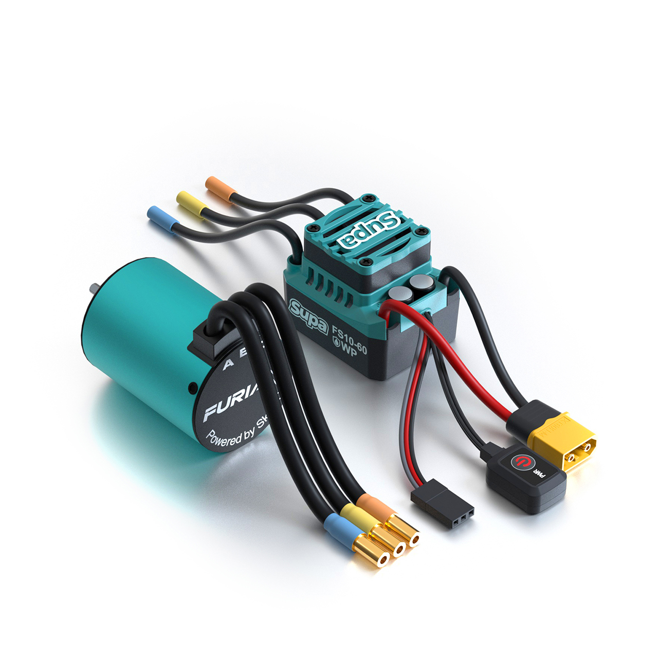 SkyRC FuriaX Supa Combo 60A 3600kV 1/10 Brushless Set SK300080-03
