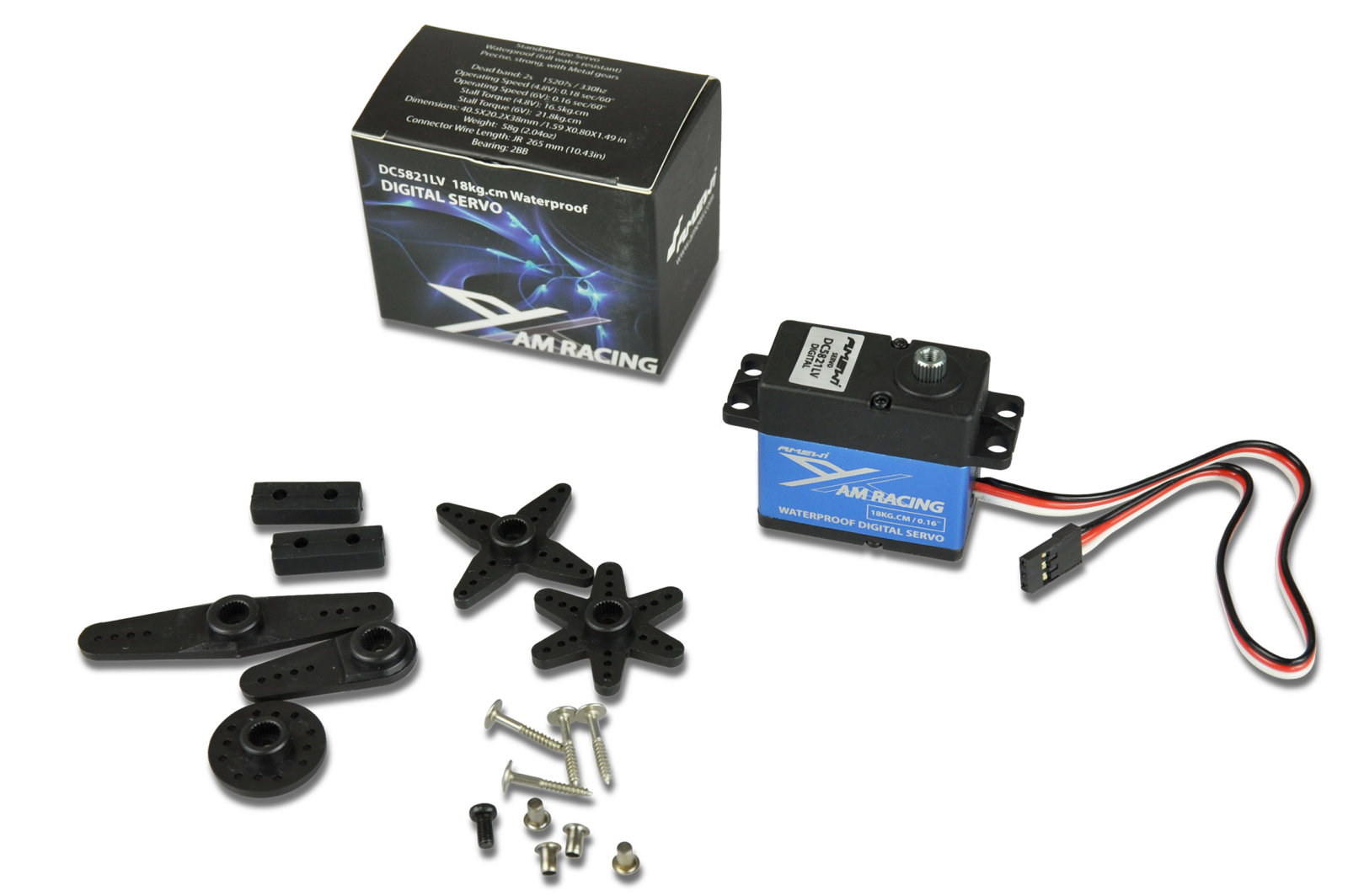 Amewi AMX Racing Digital Servo DC5821LV 21,8kg wasserdicht Crawler 28919 - Abbildung 2