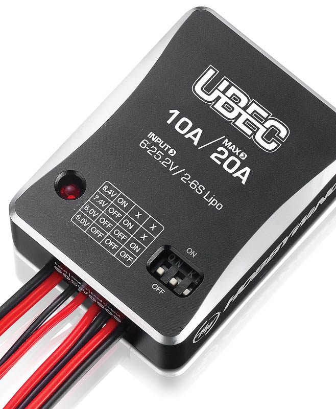Hobbywing BEC 10A UBEC Regler für 2-6s HW30603000 - Abbildung 1