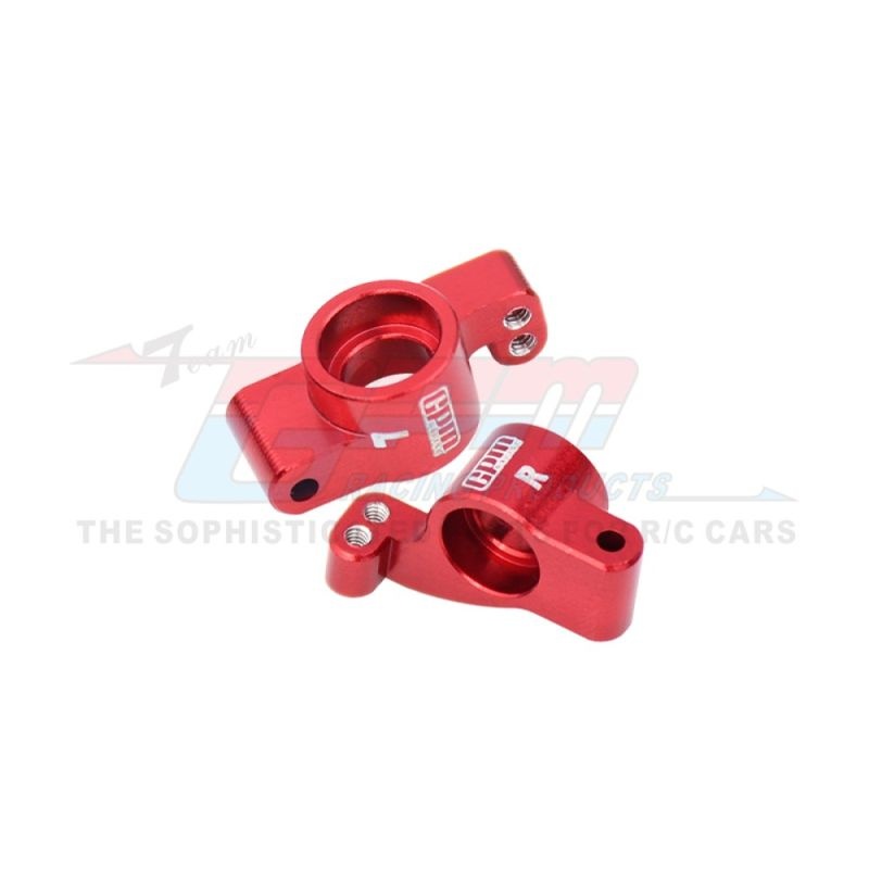 GPM Radträger Aluminium hinten rot Team Losi Micro-B LMB022R