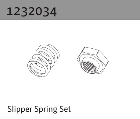 Absima Slipperfederset 1232034