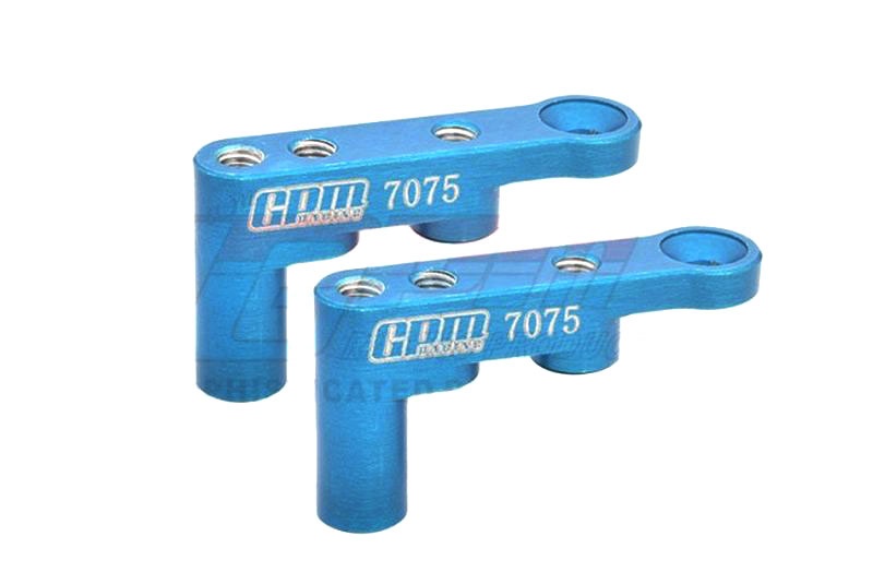 GPM Alu Servohalter blau TAMIYA BBX / BB-01 BBX024SB