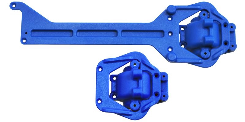 RPM Chassis & Diff-Abdeckungen v/h blau LaTrax Prerunner, Teton & SST 70795