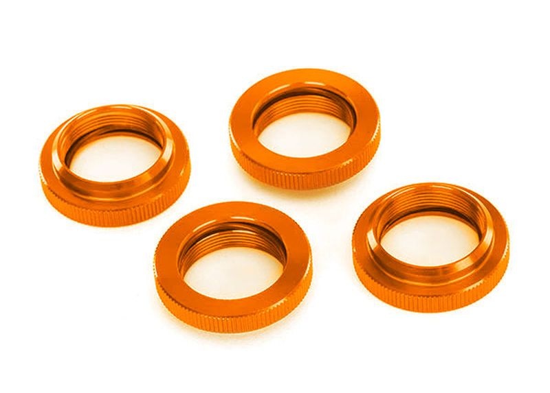 Traxxas GTX Einstell-Federhalter Aluminium orange (4) X-Maxx, XRT 7767-ORNG
