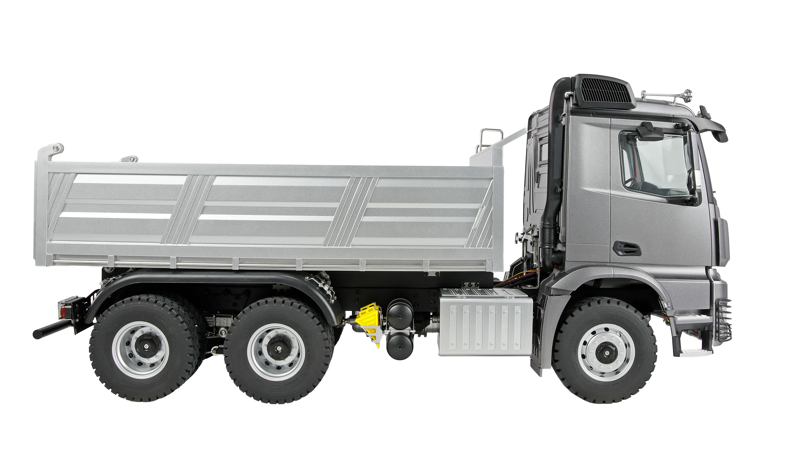 Amewi Mercedes-Benz Arocs Muldenkipper 6x6 1:14 RTR anthrazit 22728