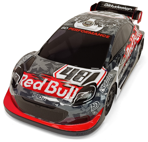 Bittydesign P10R Clear Body 1/10 Rally 190mm  Light Weight BDRX-190P10R
