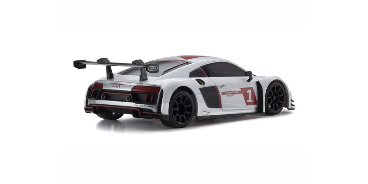 Kyosho Autoscale Mini-Z Audi R8 LMS 2015 White #1 (W-MM) MZP246AS