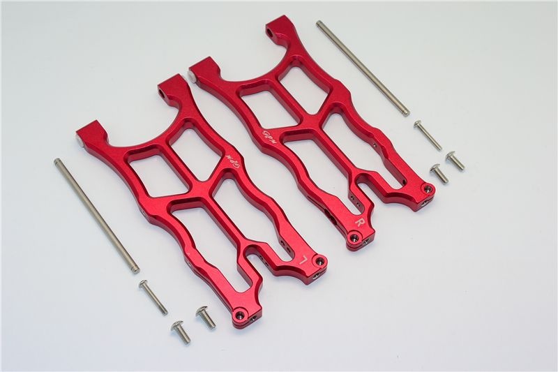GPM Alu Querlenker unten hinten rot ARRMA Nero 6s MAN056R